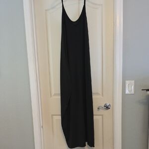 Fashion Nova Sleek Black Maxi Dress